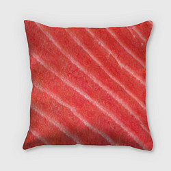 Подушка квадратная Тунец торо суши, цвет: 3D-принт