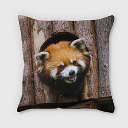 Подушка квадратная Красная панда в дереве, цвет: 3D-принт
