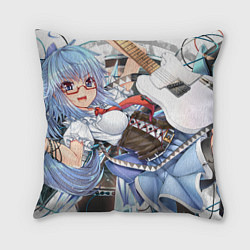 Подушка квадратная Touhou Project Чируно 9, цвет: 3D-принт