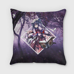 Подушка квадратная Touhou Project Пачули Нолидж, цвет: 3D-принт