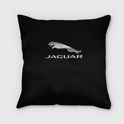 Подушка квадратная Jaguar sport brend, цвет: 3D-принт