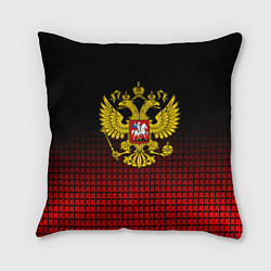 Подушка квадратная Русский мир, цвет: 3D-принт