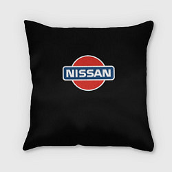 Подушка квадратная Nissan auto, цвет: 3D-принт