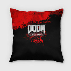 Подушка квадратная Doom blood game