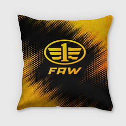 Подушка квадратная FAW - gold gradient