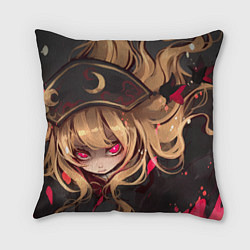 Подушка квадратная Touhou Project Дзюнко, цвет: 3D-принт