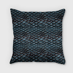 Подушка квадратная Dragon scale pattern