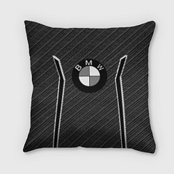 Подушка квадратная BMW carbon sport