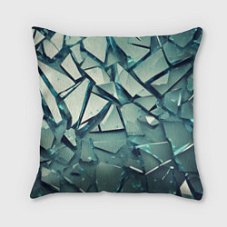 Подушка квадратная Битое стекло текстура