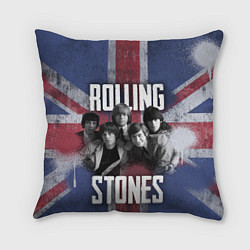 Подушка квадратная Rolling Stones - Great britain