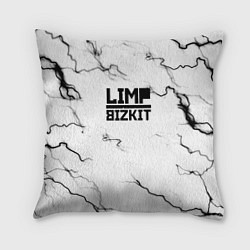 Подушка квадратная Limp bizkit storm black