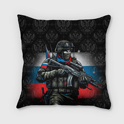 Подушка квадратная Русский солдат