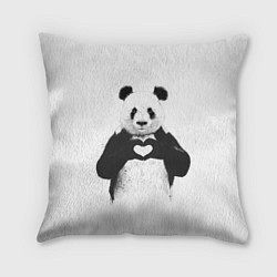 Подушка квадратная Panda love