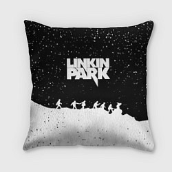 Подушка квадратная Linkin park bend steel