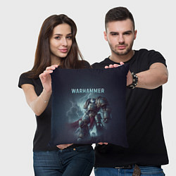 Подушка квадратная Warhammer - game, цвет: 3D-принт — фото 2