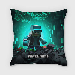 Подушка квадратная Minecraft квадратный персонаж, цвет: 3D-принт