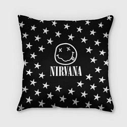 Подушка квадратная Nirvana stars steel