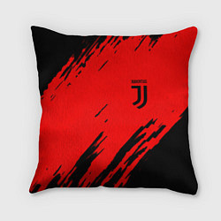 Подушка квадратная Juventus краски спорт фк