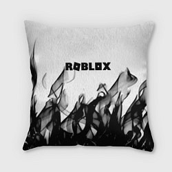 Подушка квадратная Roblox flame текстура