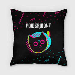 Подушка квадратная Powerwolf - rock star cat