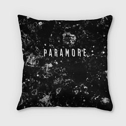 Подушка квадратная Paramore black ice