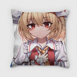 Подушка квадратная Touhou Project Flandre милая улыбка