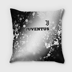 Подушка квадратная Juventus sport на светлом фоне посередине