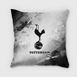 Подушка квадратная Tottenham sport на светлом фоне