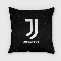 Подушка квадратная Juventus sport на темном фоне