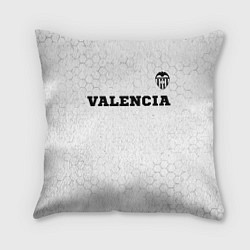 Подушка квадратная Valencia sport на светлом фоне посередине