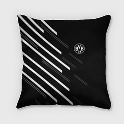 Подушка квадратная Borussia sport fc, цвет: 3D-принт
