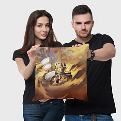 Подушка квадратная Honkai Star Rail Hook, цвет: 3D-принт — фото 2