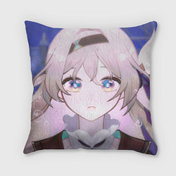 Подушка квадратная Honkai Star Rail Firefly smile