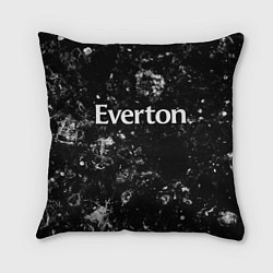 Подушка квадратная Everton black ice