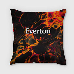 Подушка квадратная Everton red lava