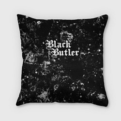 Подушка квадратная Black Butler black ice