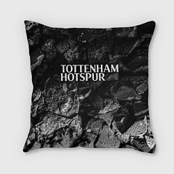 Подушка квадратная Tottenham black graphite