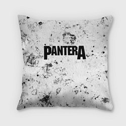 Подушка квадратная Pantera dirty ice, цвет: 3D-принт