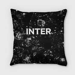 Подушка квадратная Inter black ice