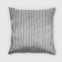 Подушка квадратная Текстура серого камня, цвет: 3D-принт