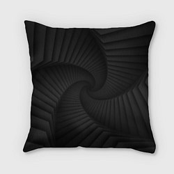 Подушка квадратная Геометрическая темная иллюзия