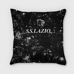 Подушка квадратная Lazio black ice