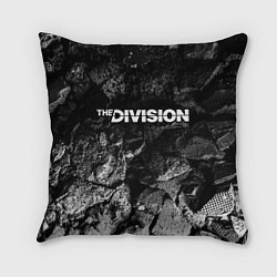 Подушка квадратная The Division black graphite