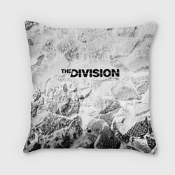 Подушка квадратная The Division white graphite