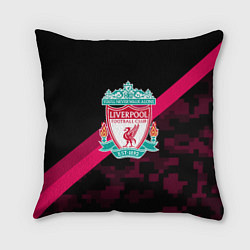 Подушка квадратная Liverpool sport fc club