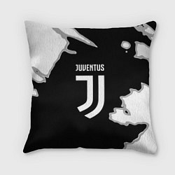 Подушка квадратная Juventus fc краски