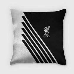 Подушка квадратная Liverpool sport fc geometry