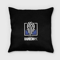 Подушка квадратная Rainbow six siege logo