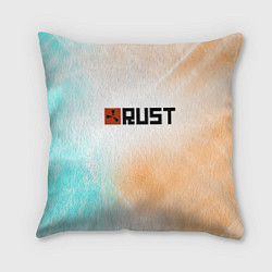 Подушка квадратная RUST gradient