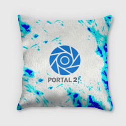Подушка квадратная Portal краски